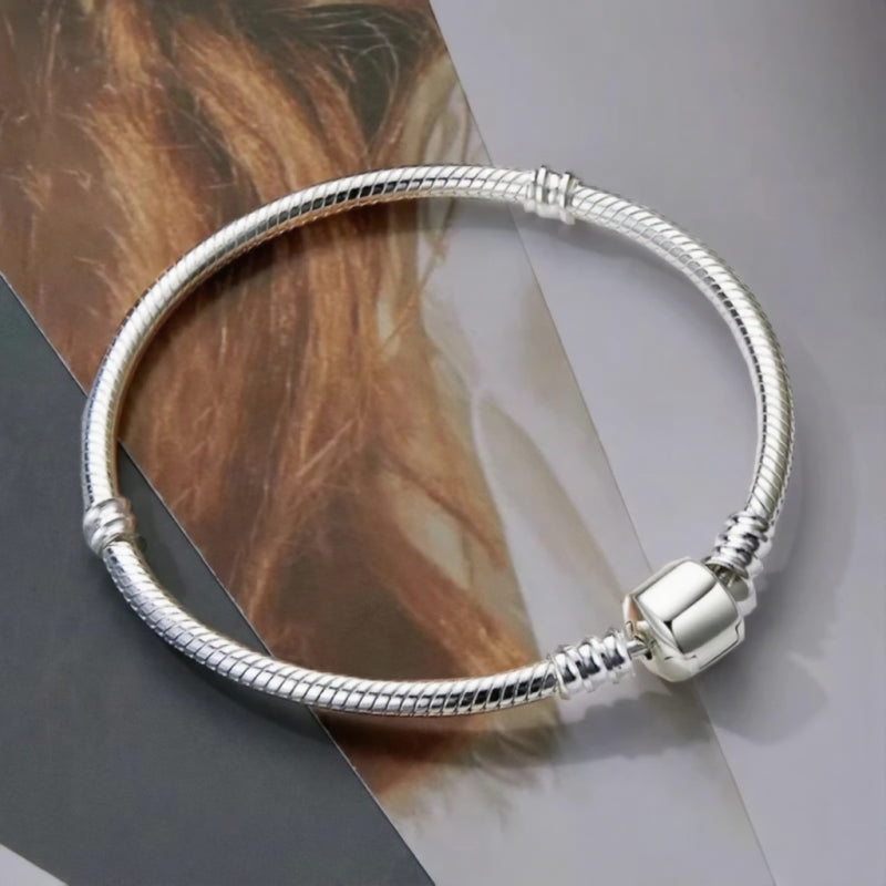 Silver Snake Chain Bracelet