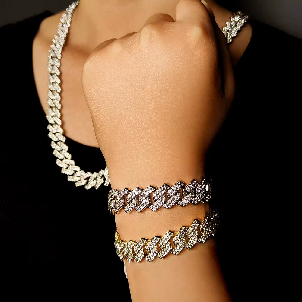 Iced Out Cuban Choker Necklace