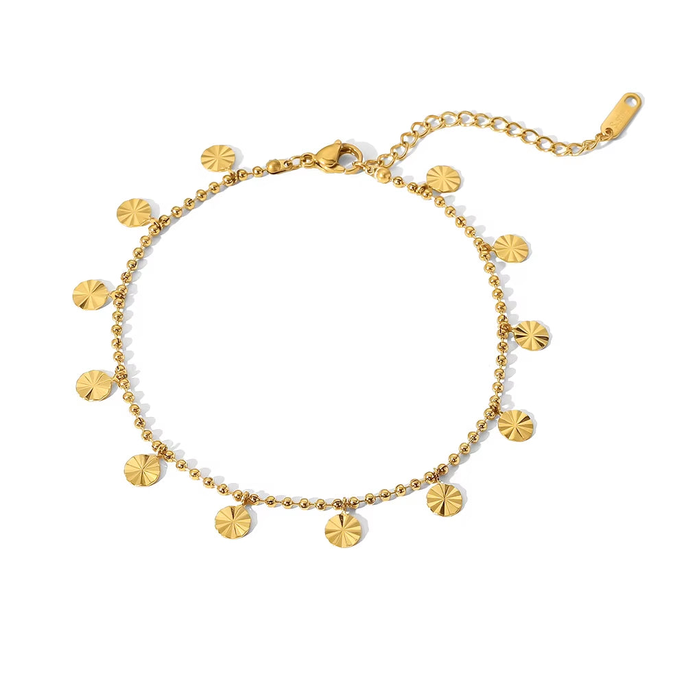 18K Gold Plated Anklet