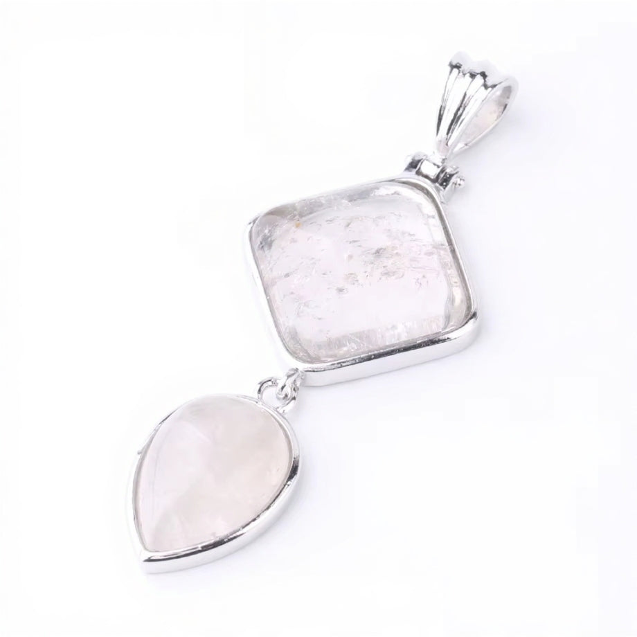 Natural Stone Crystal Pendant