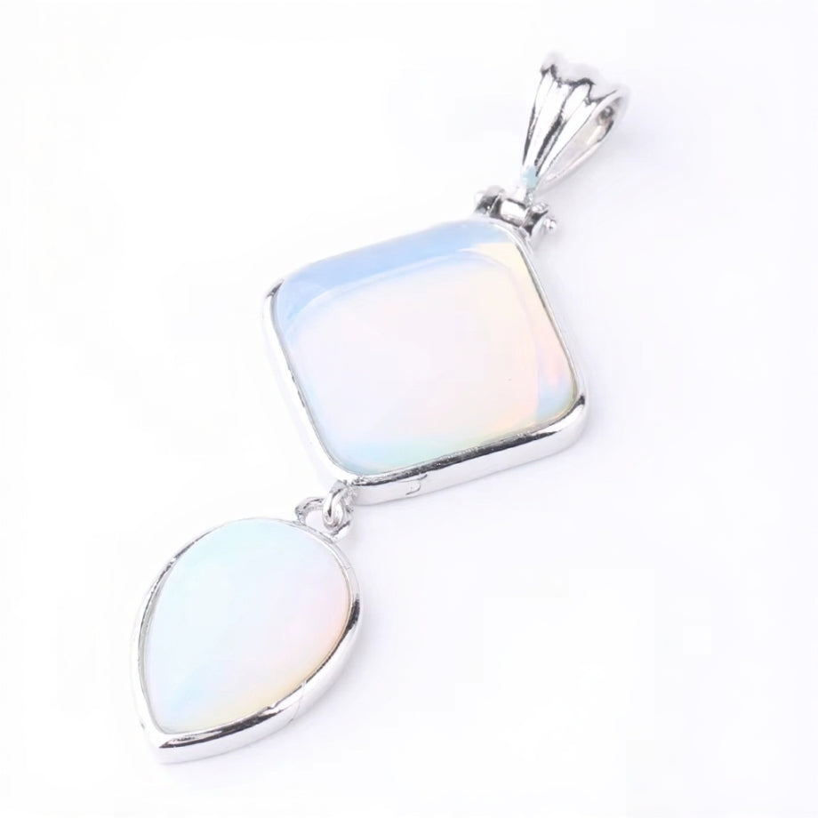 Natural Stone Crystal Pendant