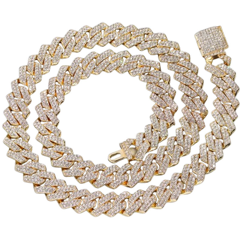 Prong Cuban Link Necklace