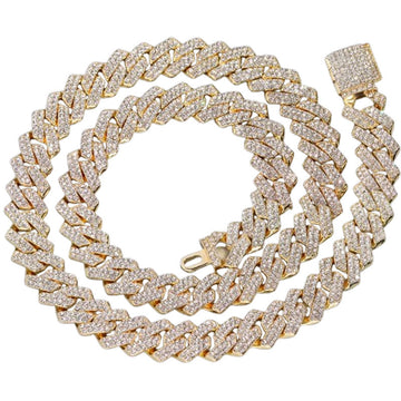 Prong Cuban Link Necklace