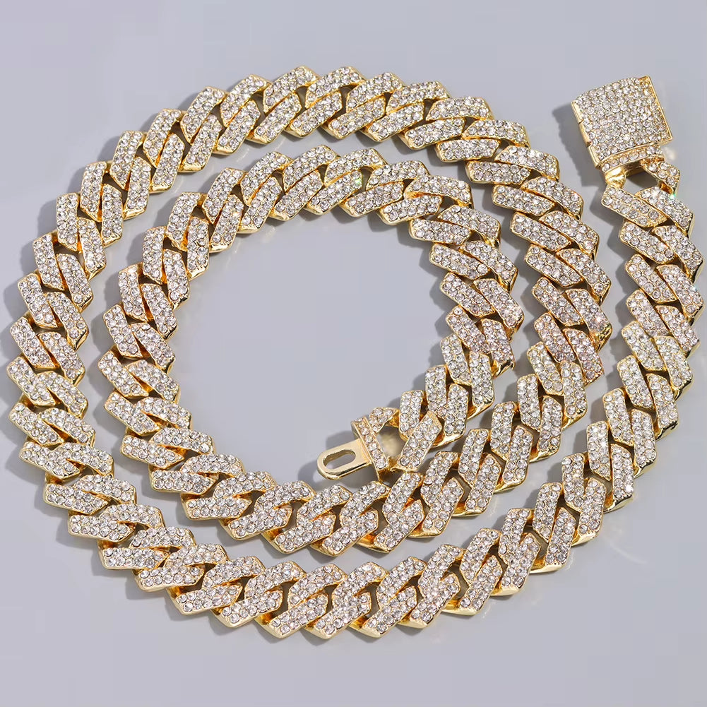 Iced Out Cuban Choker Necklace