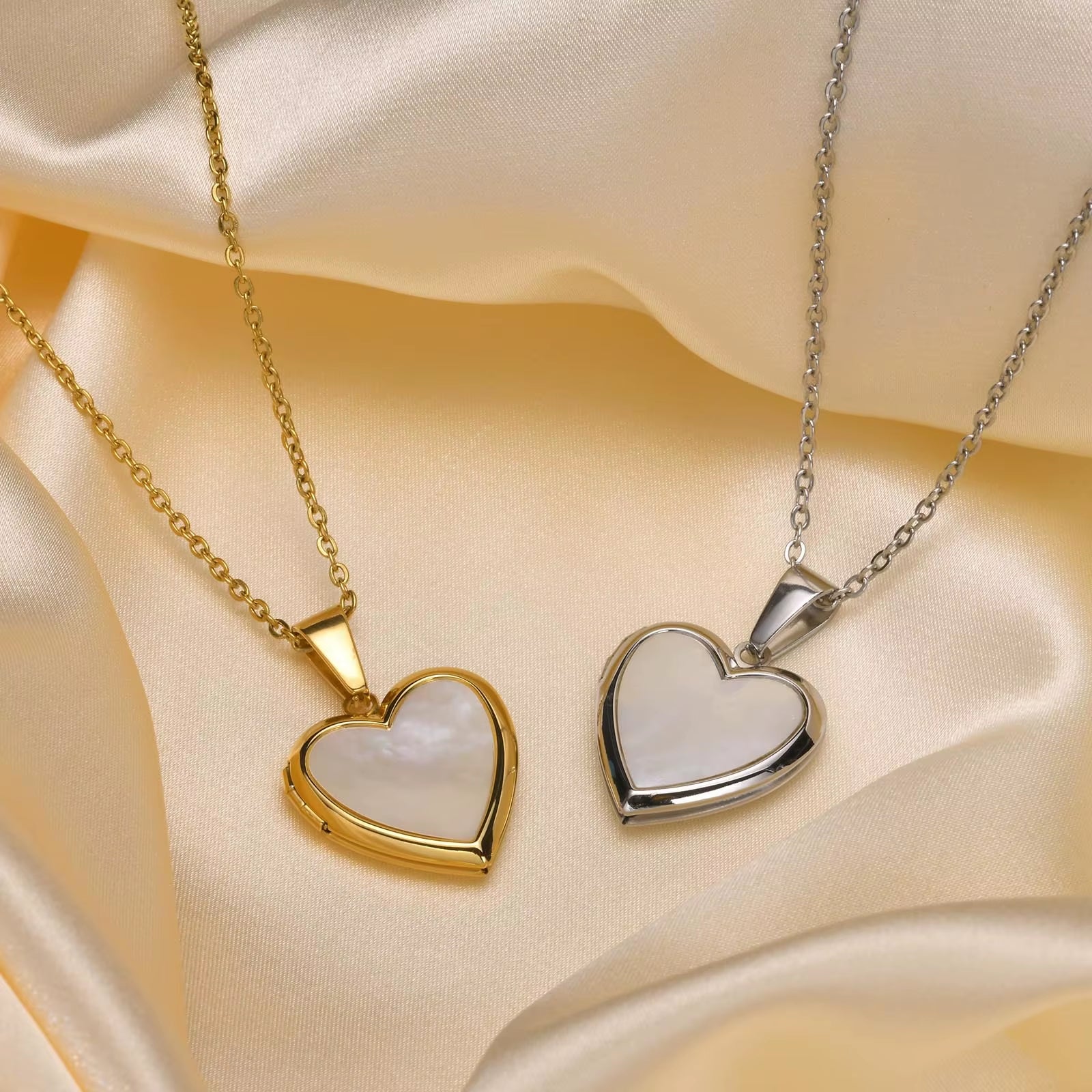 Heart Locket Necklace 
