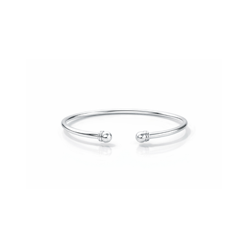 Silver Double Bead Bracelet