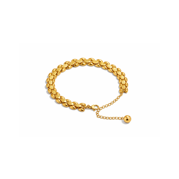 18K Gold Stainless Steel Bracelet