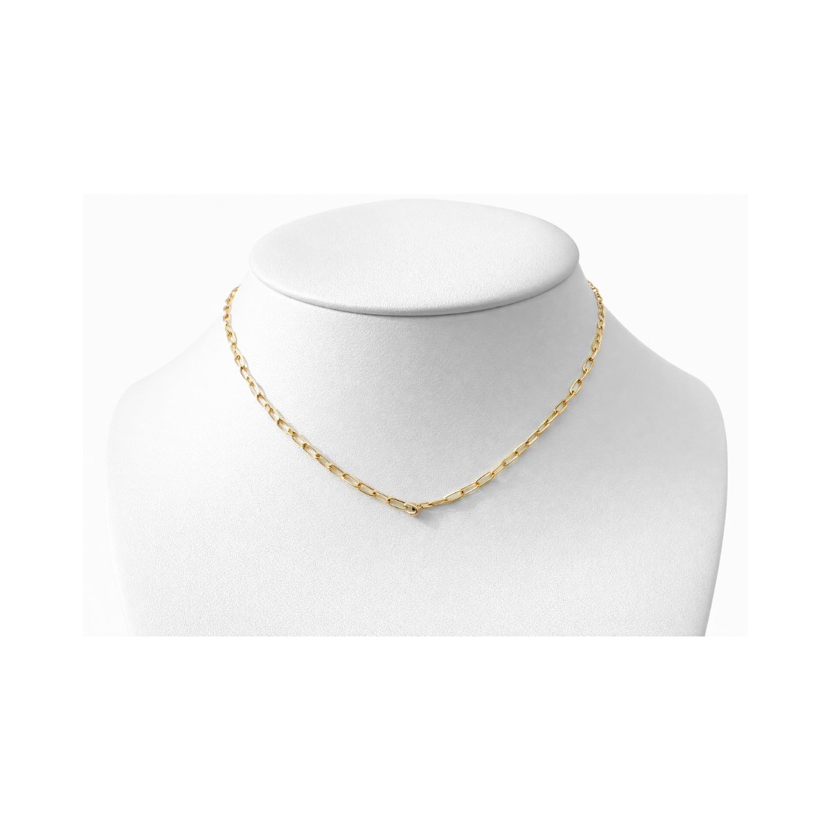 Rose Gold Paperclip Necklace