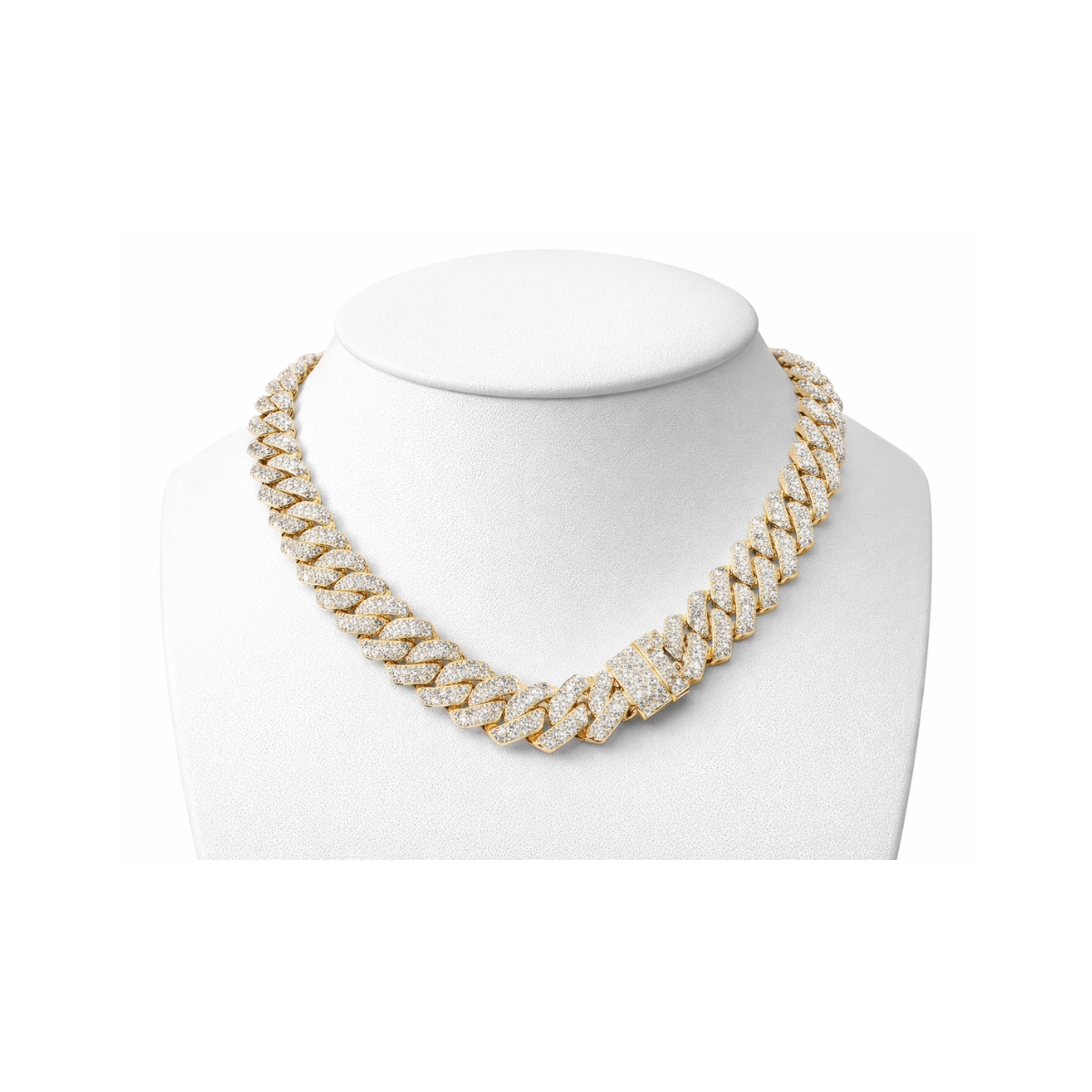 Prong Cuban Link Necklace