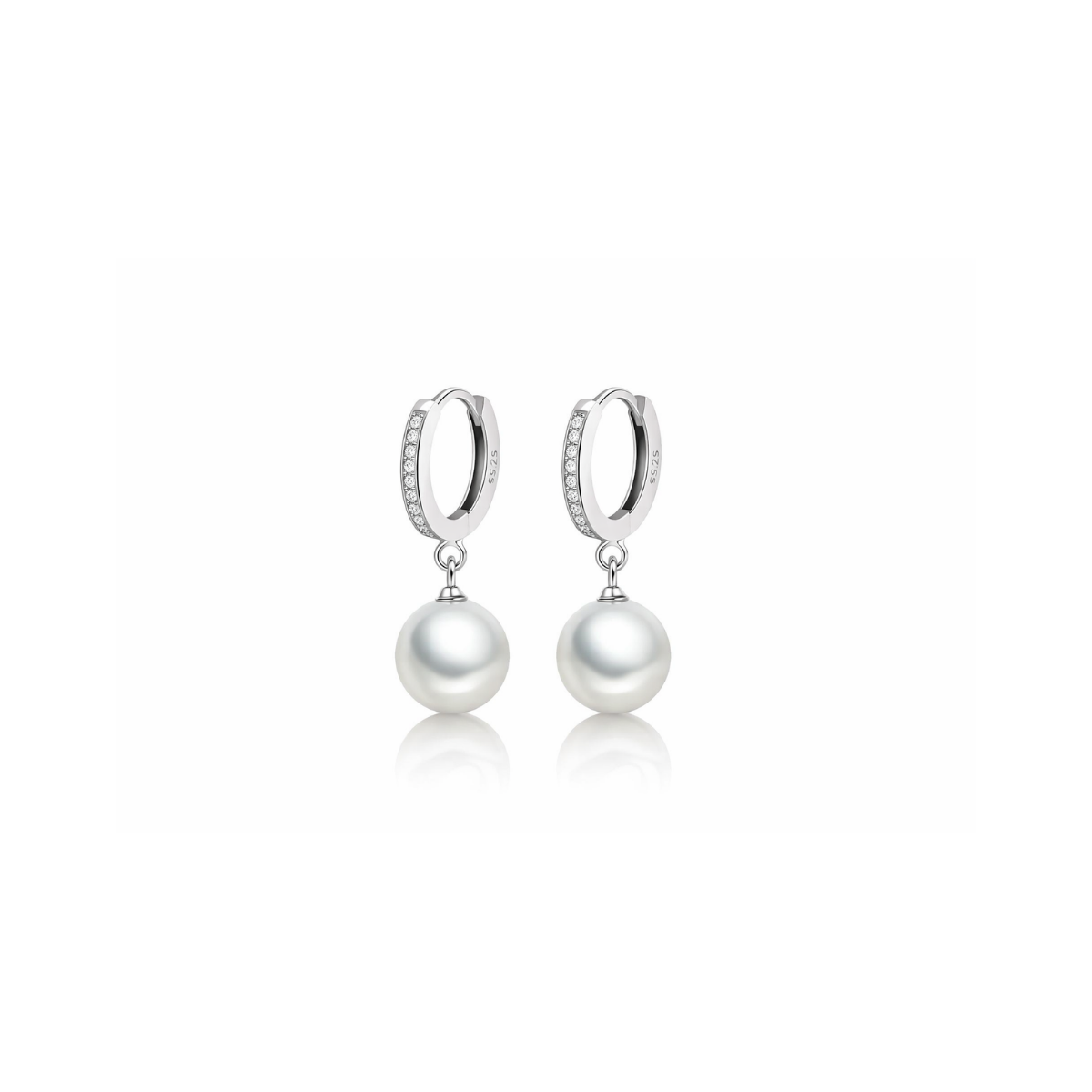 Freshwater Pearl Silver Earrings