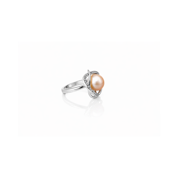 Real Pearl Silver Ring