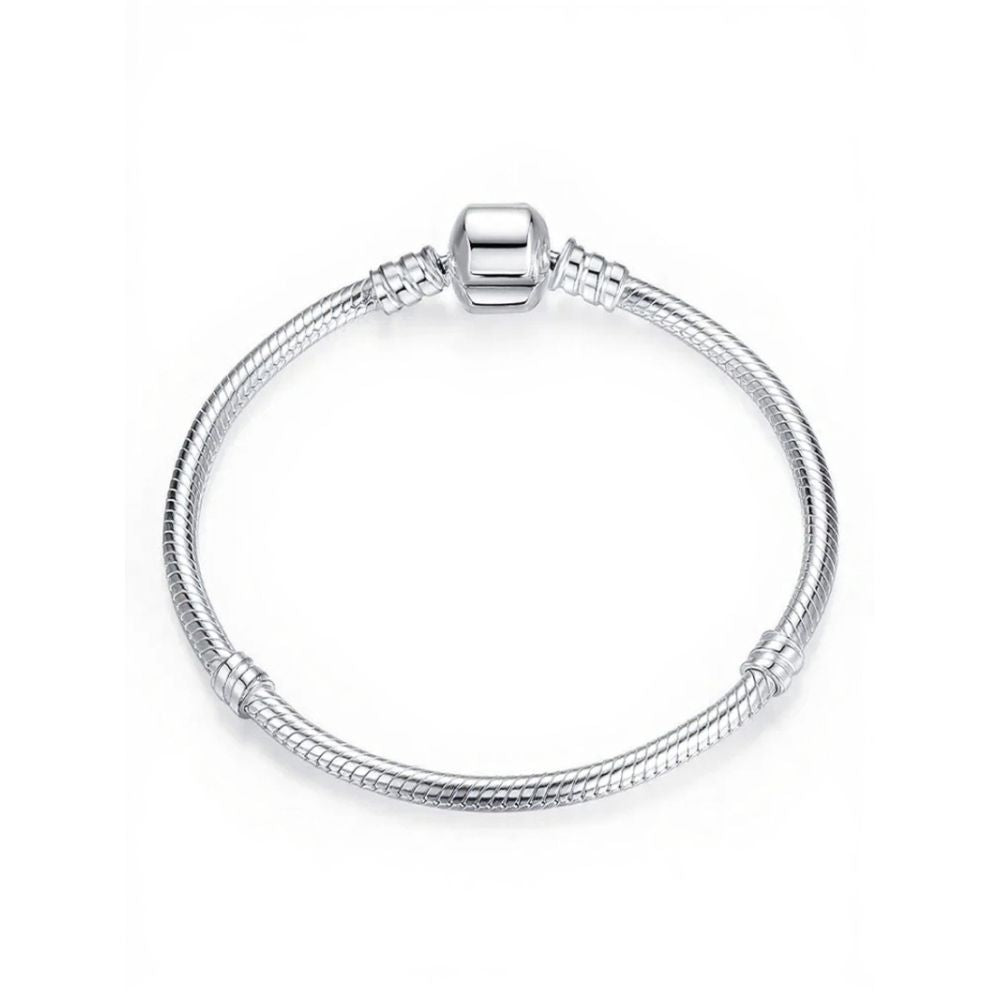 Silver Snake Chain Bracelet