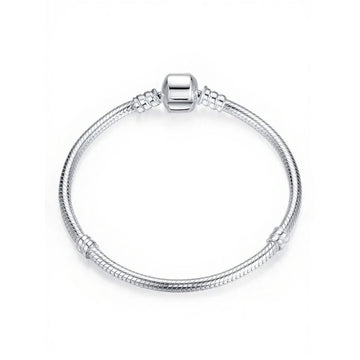 Silver Snake Chain Bracelet