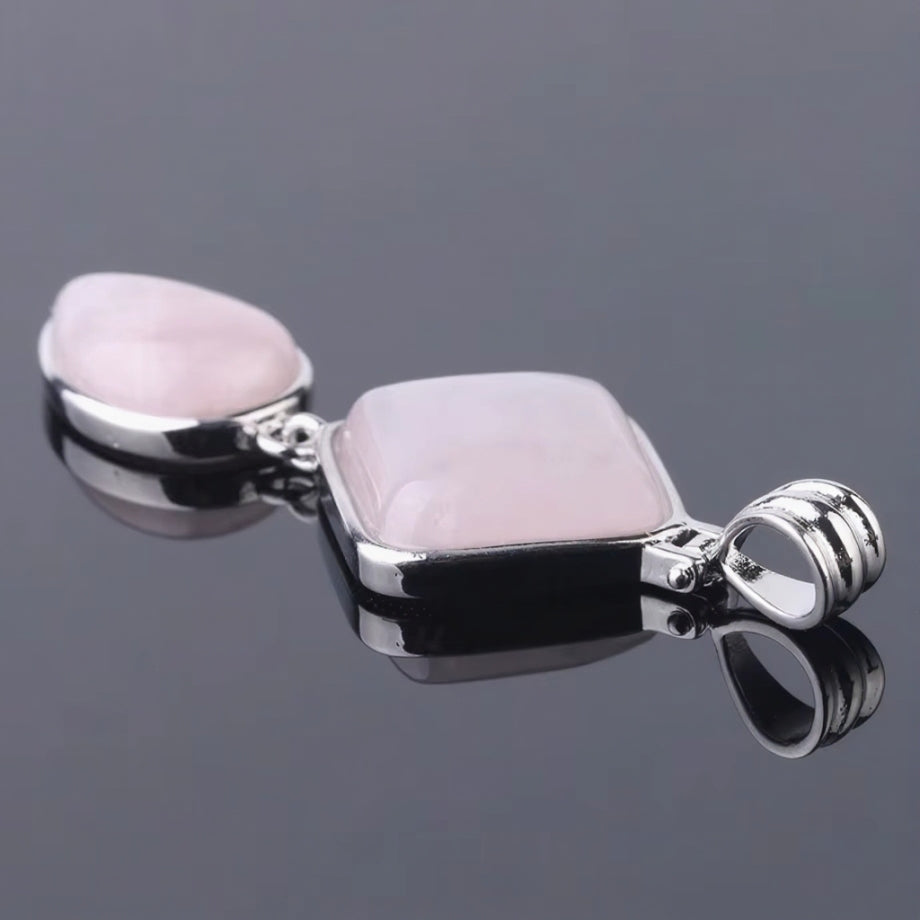 Natural Stone Crystal Pendant