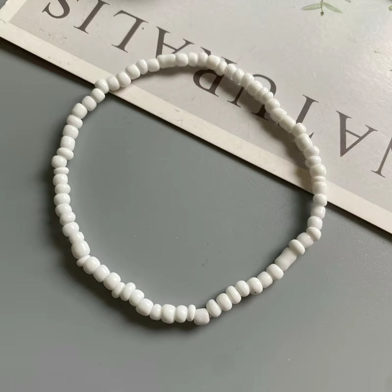 Summer Bohemian Seed Bead Anklet
