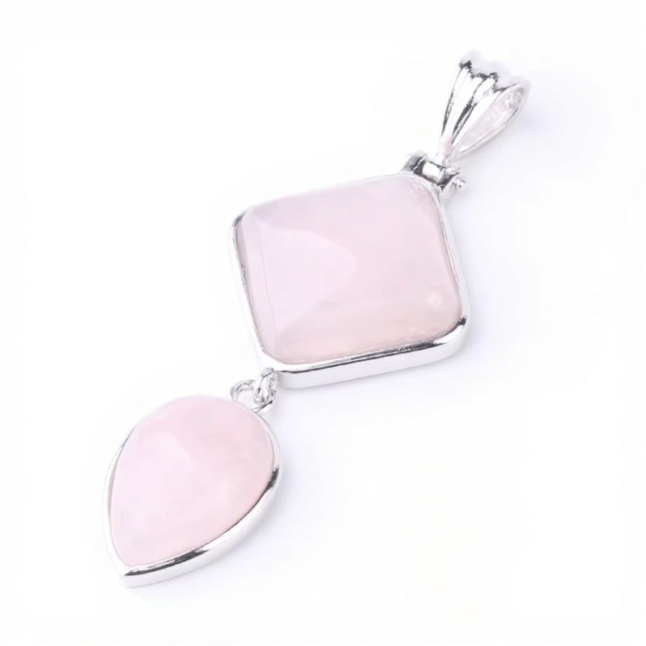 Natural Stone Crystal Pendant