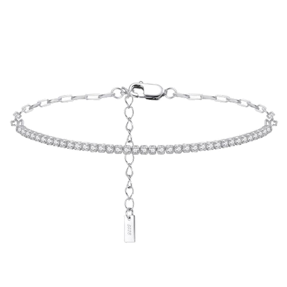 14K Gold Paperclip Bracelet