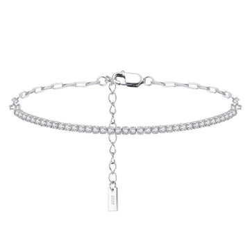 14K Gold Paperclip Bracelet