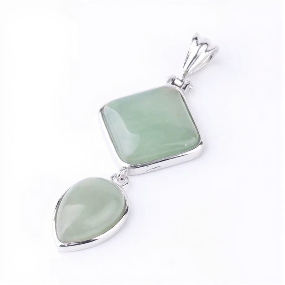 Natural Stone Crystal Pendant