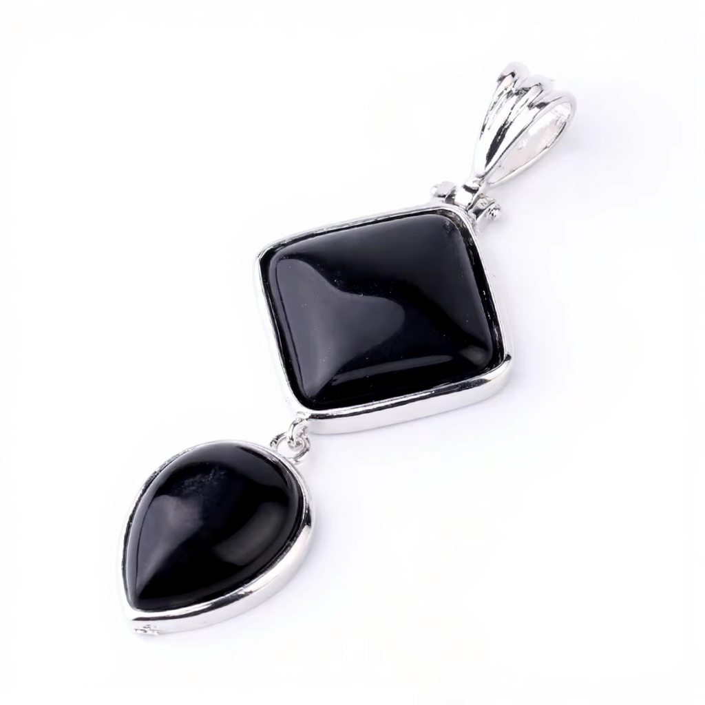 Natural Stone Crystal Pendant