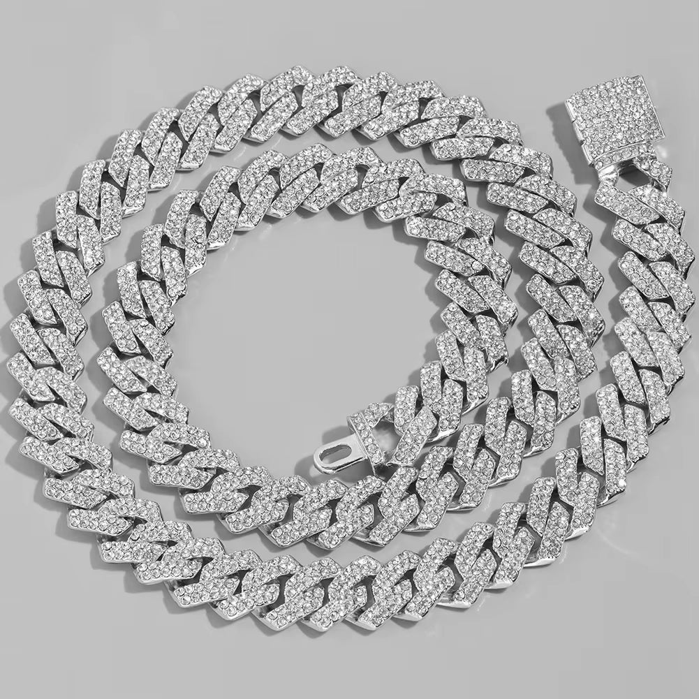 Iced Out Cuban Choker Necklace