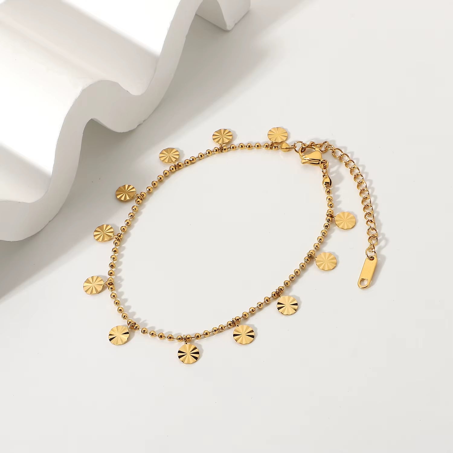 18K Gold Plated Anklet