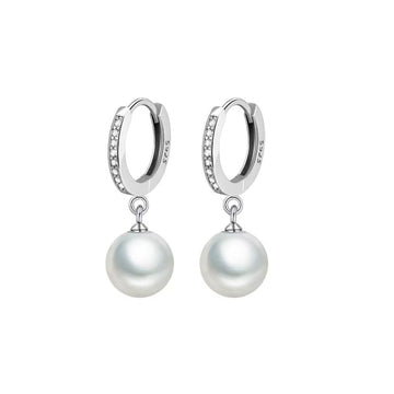 Freshwater Pearl Silver Earrings