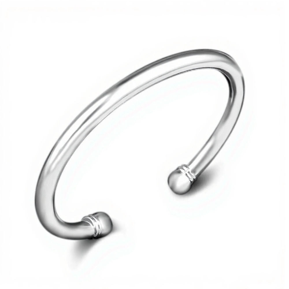 Silver Double Bead Bracelet