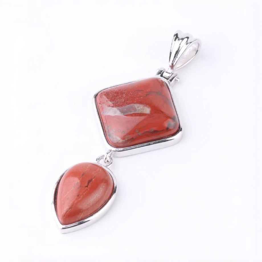 Natural Stone Crystal Pendant